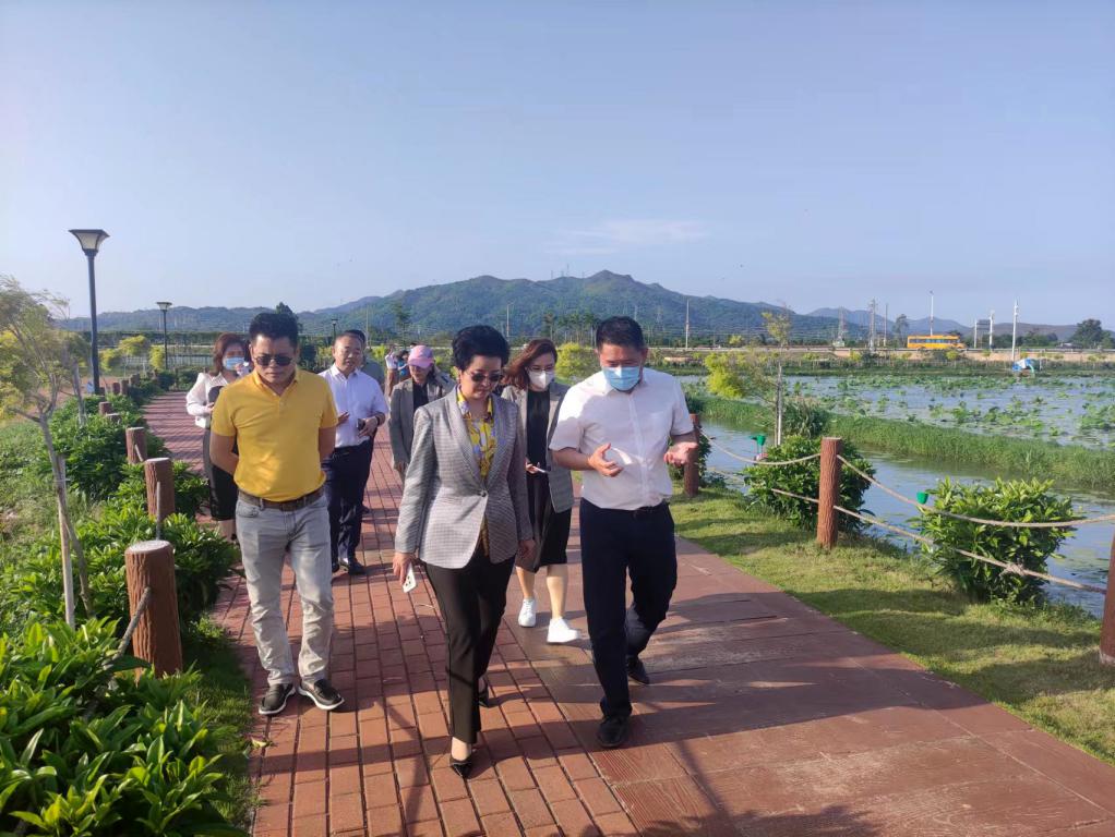省生态建复协会轮值会长单元j9国际集团集团带队赴宝鸡全域地皮整治军民融合试点项目调研